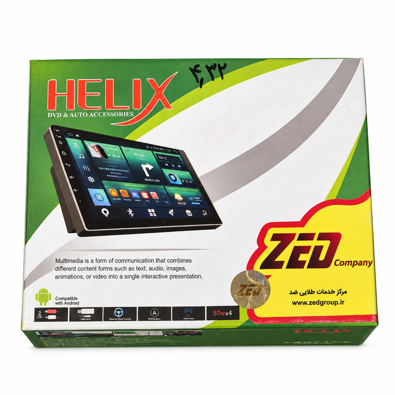 مانیتور اندرویدی خودرو هلیکس HELIX