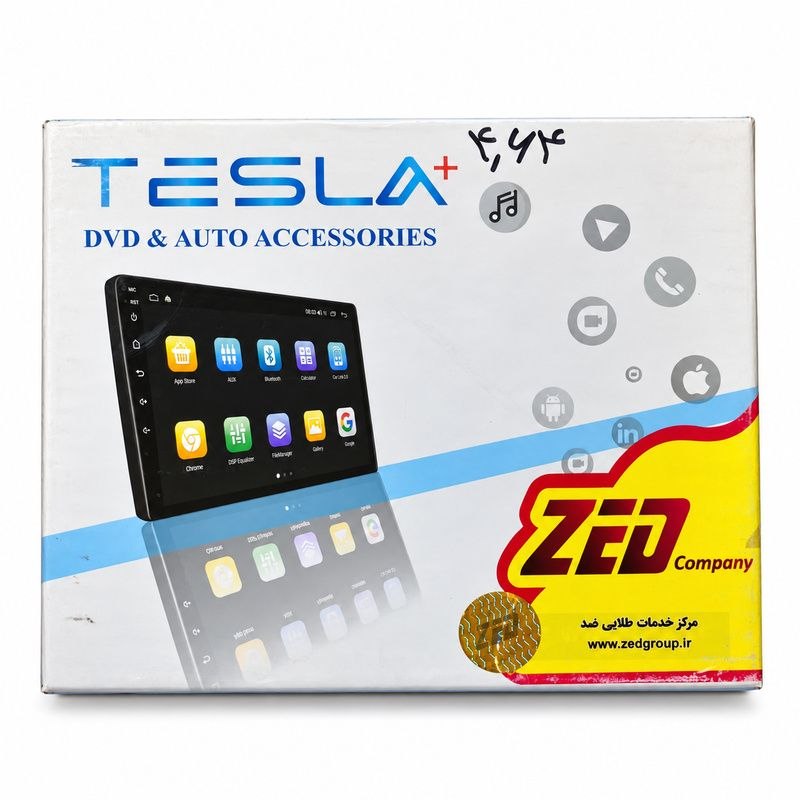 مانیتور اندرویدی خودرو تسلا پلاس TESLA+
